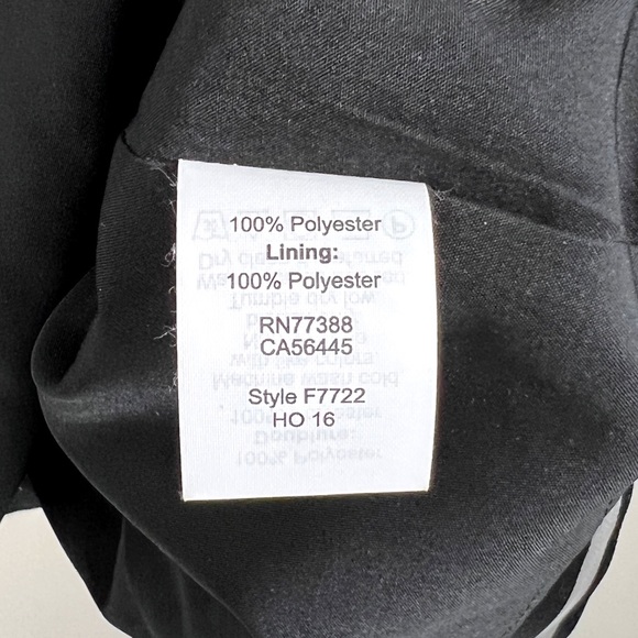 J. Crew Factory Metallic Jacquard Stripe Sleeveless Dress Pockets Black Silver - Picture 13 of 14